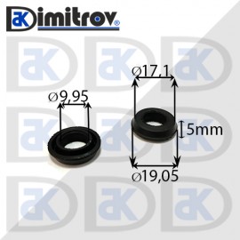 Гумичка Ø 19,05 x Ø 9,95 x 5 mm
